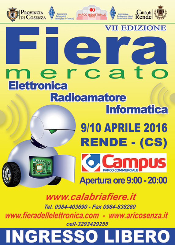 Fiera mercato elettronica radiomatore informatica 2016